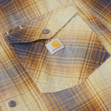 Montana Rugged Flex™ Relaxed Fit Lightweight Long-Sleeve Snap-Front Plaid Shirt