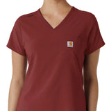 Women's Force Cross-Flex  Tuck-In Scrub Top