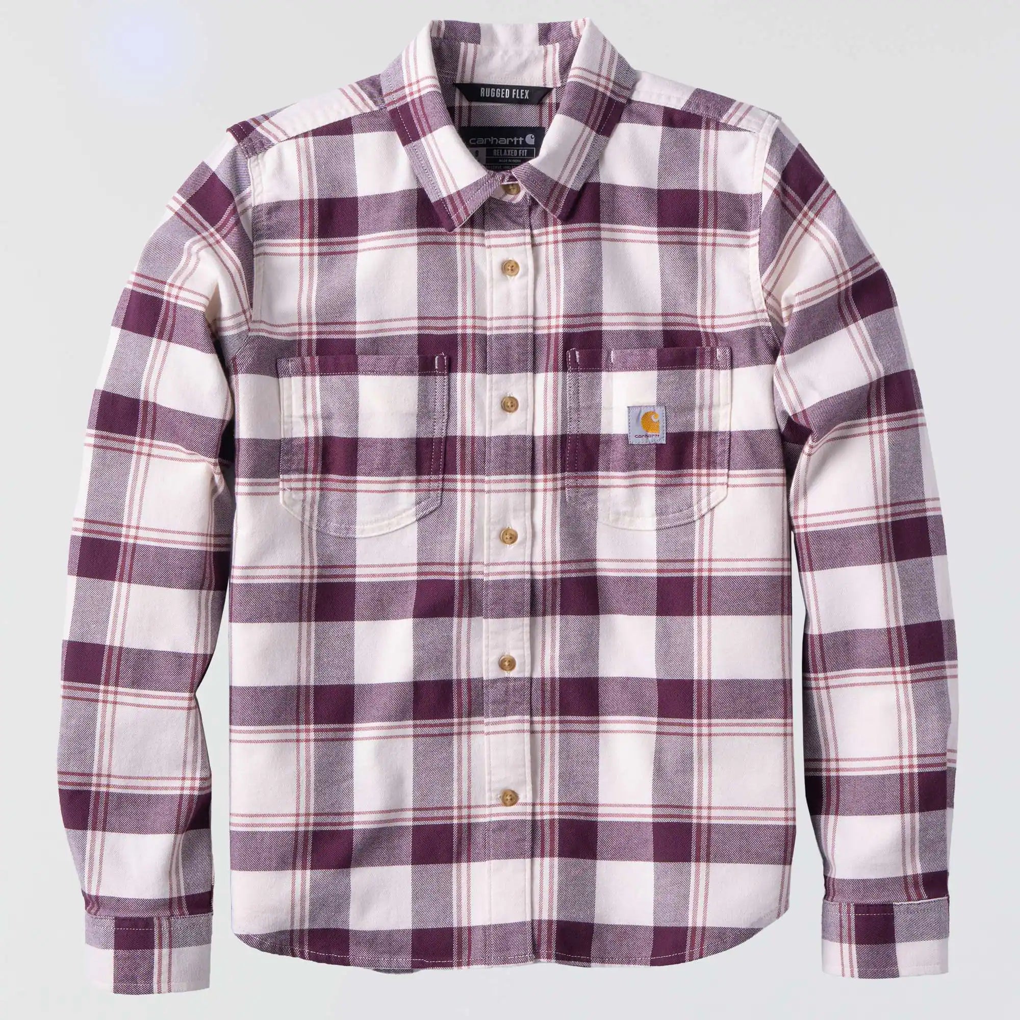 Women's Hamilton Relaxed LS Plaid Shirt