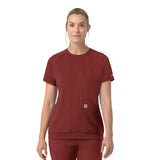 Women's Force Cross-Flex Knit Crew Neck Scrub Top