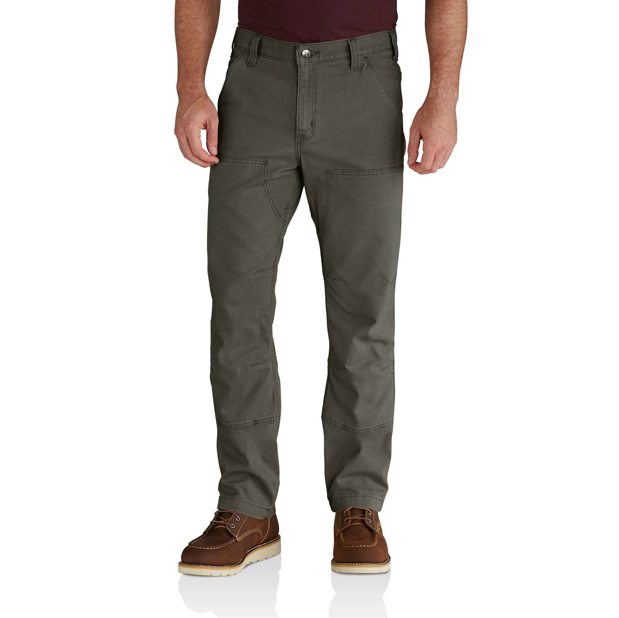 Relaxed Straight Rigby Double-Front Dungaree