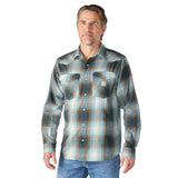 Montana Rugged Flex™ Relaxed Fit Lightweight Long-Sleeve Snap-Front Plaid Shirt