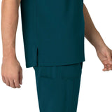 Force Cross-Flex Men's Henley Scrub Top