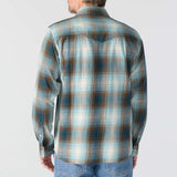 Montana Rugged Flex™ Relaxed Fit Lightweight Long-Sleeve Snap-Front Plaid Shirt
