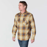 Montana Rugged Flex™ Relaxed Fit Lightweight Long-Sleeve Snap-Front Plaid Shirt