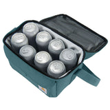 Insulated 12 Can Two Compartment Lunch Cooler