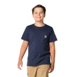 Kids' Short Sleeve Garment Dye Pocket Tee (Child/Toddler/Youth)
