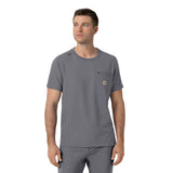 Force Cross-Flex Crew Neck Scrub Top