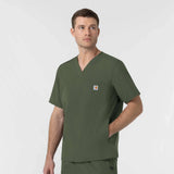 Rugged Flex FLD Ripstop V-Neck Scrub Top