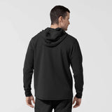 Layers Quarter Zip Waffle Hoodie