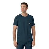 Force Cross-Flex Crew Neck Scrub Top