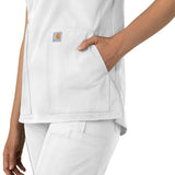 Women's Force Essentials Notch Neck Tunic Scrub Top